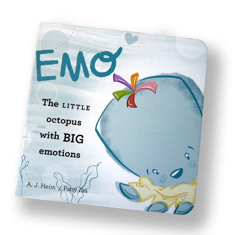 EMO THE LITTLE OCTOPUS WITH BIG EMOTIONS — BOARD BOOK